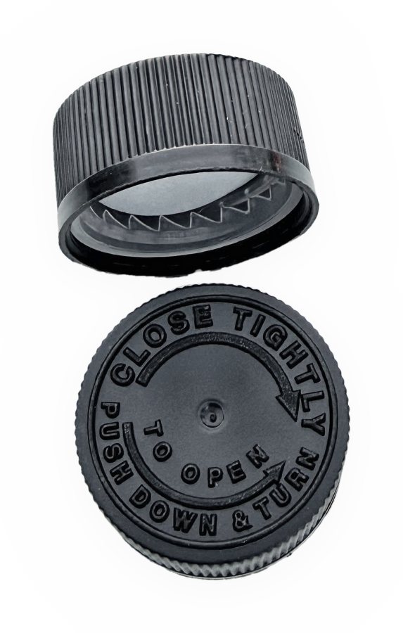 Wartco child-resistant caps